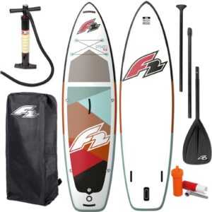 F2 Inflatable SUP-Board "Strato women 10,5 red", (Packung, 5 tlg.)