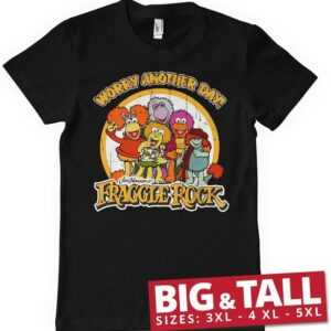 Fraggle Rock T-Shirt Worry Another Day Big & Tall T-Shirt