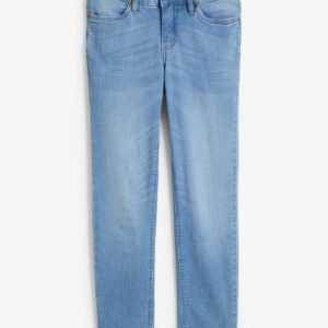 Komfort-Stretch-7/8-Jeans mit Schlitz