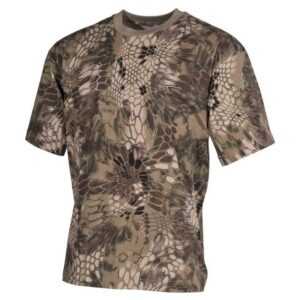 MFH T-Shirt Outdoor T-Shirt, halbarm, snake FG, 170 g/m² L