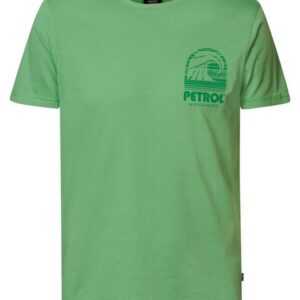 Petrol Industries T-Shirt - Kurzarmshirt - T-Shirt mit Rückenaufdruck Drifter