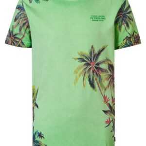 Petrol Industries T-Shirt - Kurzarmshirt - T-shirt mit Botanikmuster Reefquest - Men T-Shirt SS