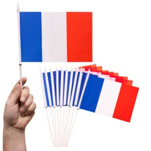 Frankreich Handflagge 10 St.