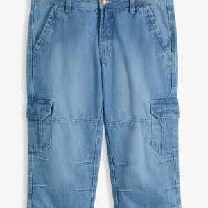 Regular Fit 3/4 Jeans, Straight