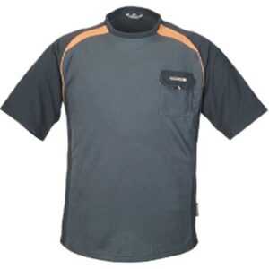 Terratrendjob - T-Shirt grau/schwarz/orange Gr. 4XL - Grau