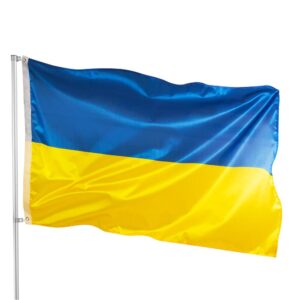 Ukraine Flagge Premium Qualität