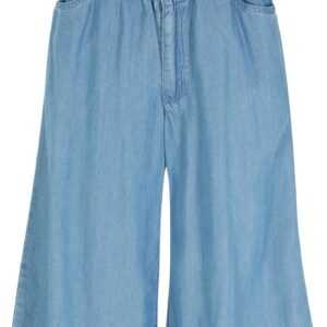 Wide Leg Jeans, High Waist, Bermuda TENCEL™ Lyocell
