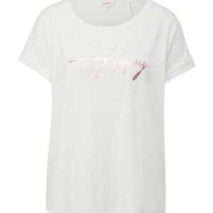 s.Oliver T-Shirt - Kurzarm Shirt - T-Shirt bedruckt - aus Viskosestretch