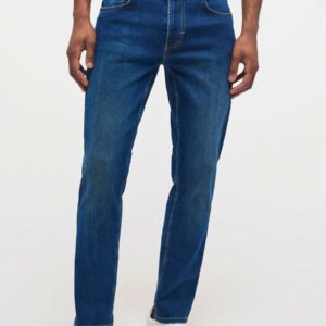 Mustang Jeans Washington Straight Fit scratched blue extra lang