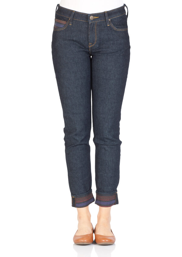 Lee Damen Jeans Scarlett - Skinny Fit - Blau - Rinse