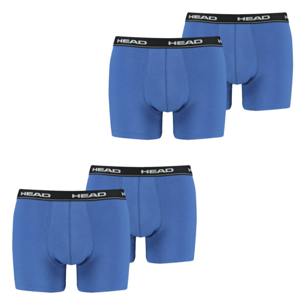 HEAD Herren Boxershort Basic Boxer Unterwäsche Baumwolle - 4er 6er 8er Multipack