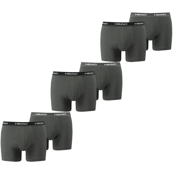 HEAD Herren Boxershort Basic Boxer Unterwäsche Baumwolle - 4er 6er 8er Multipack