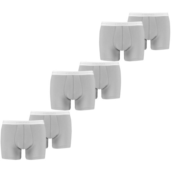 HEAD Herren Boxershort Basic Boxer Unterwäsche Baumwolle - 4er 6er 8er Multipack