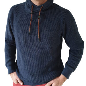 Kera Pullover Chester blau