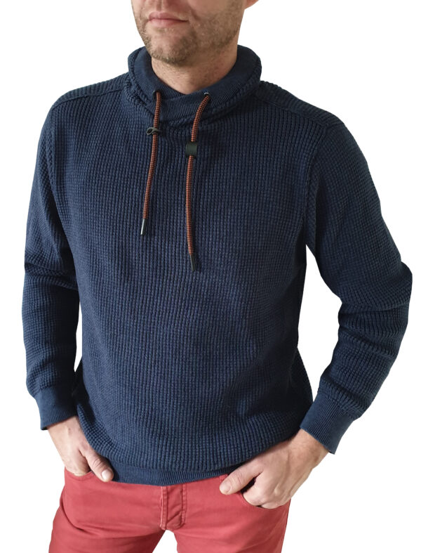 Kera Pullover Chester blau