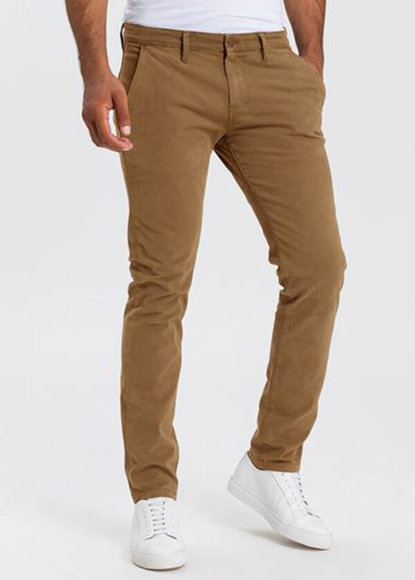 Cross Chino Hose Tapered Fit camel