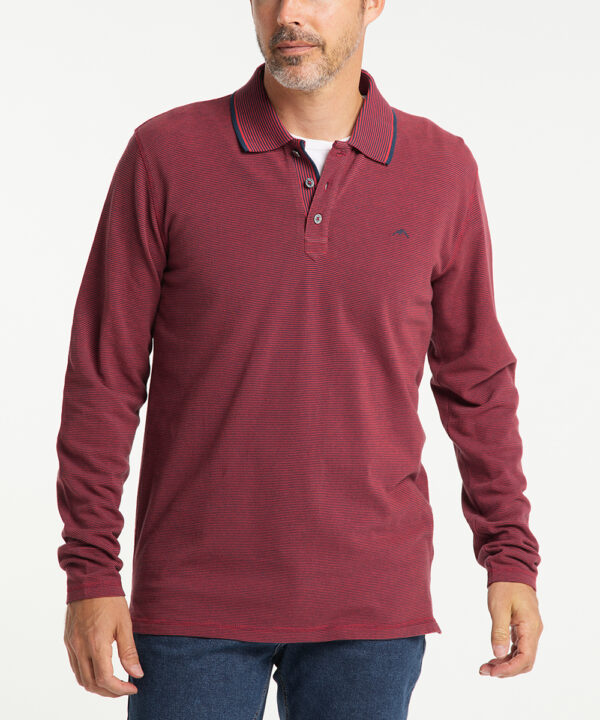 Pioneer Langarm-Poloshirt Marcus