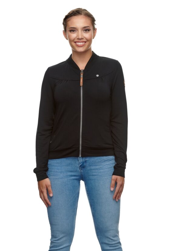 Ragwear Sweatjacke Kenia schwarz