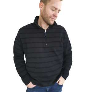 Kera Collection Pullover Striped black