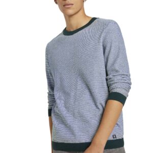 Tom Tailor Pullover Crewneck grün