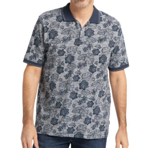 Pioneer Polo Dark Indigo Flower