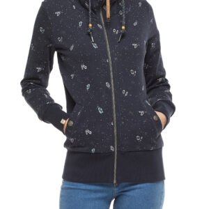 Ragwear Sweatjacke Rylie Crystal Organic navy