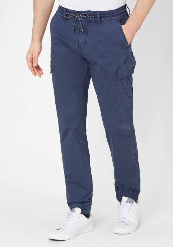 Paddock's Mason Cargohose Tapered Fit navy extra lang