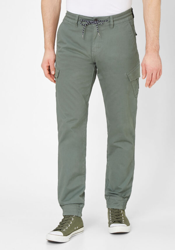 Paddock's Mason Cargohose Tapered Fit olive extra lang