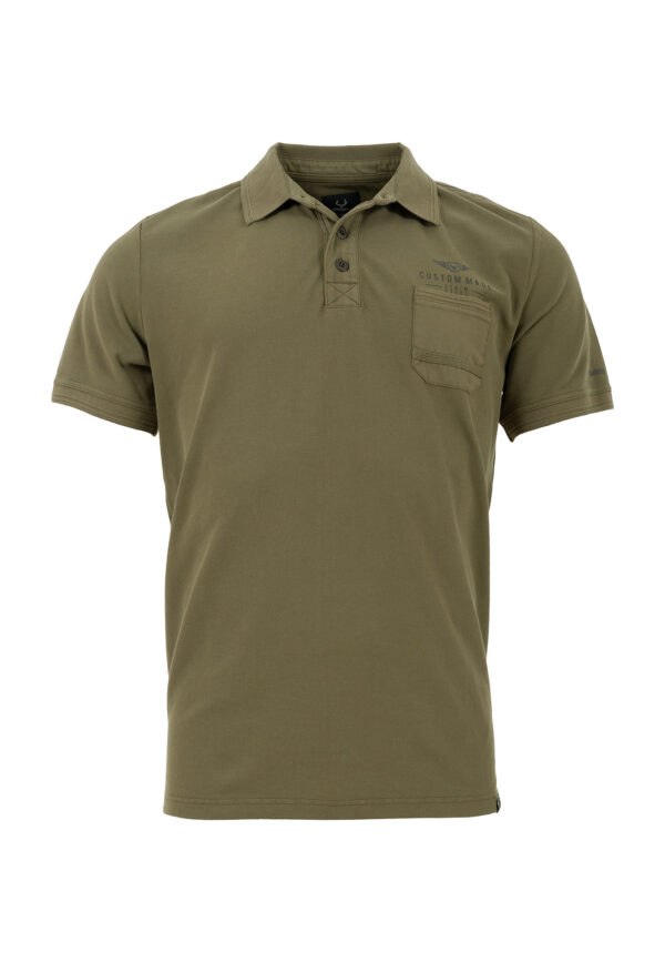 Questo Poloshirt Eli olive