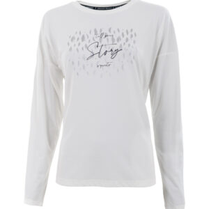 Soquesto Langarmshirt Loana Offwhite