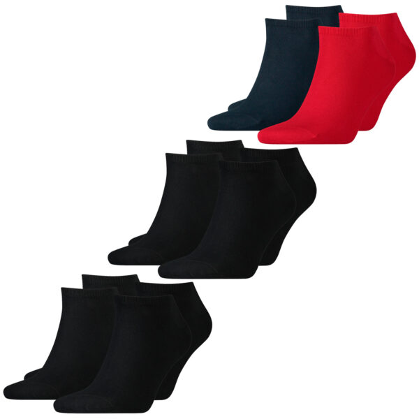 Tommy Hilfiger Herren Sneaker Socken FLAG Sport Baumwolle - 4er 6er 8er Multipack