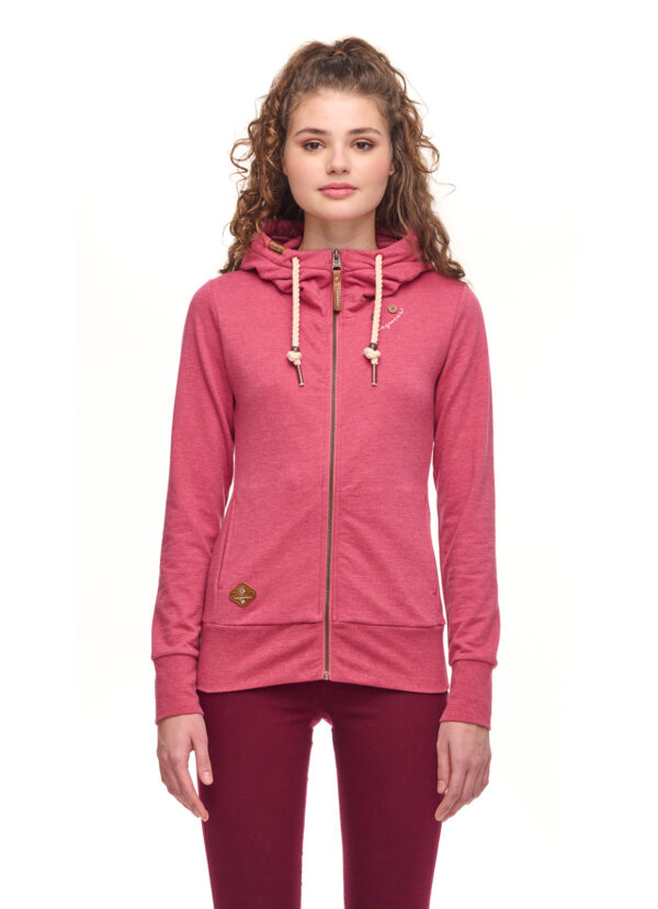 Ragwear Sweatjacke Paya rose