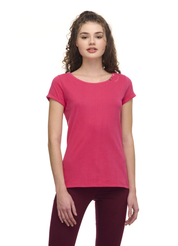 Ragwear Shirt Florah Organic raspberry