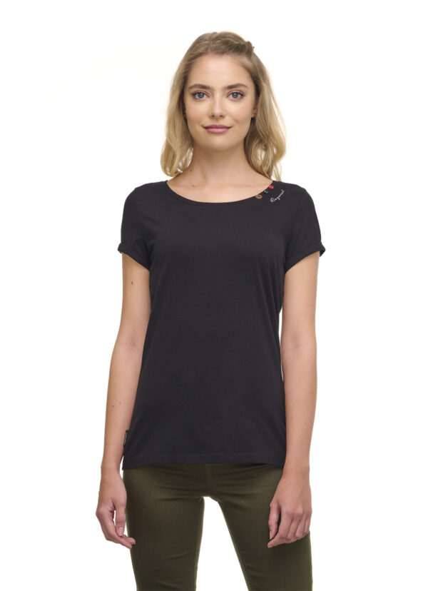 Ragwear Shirt Florah Organic black