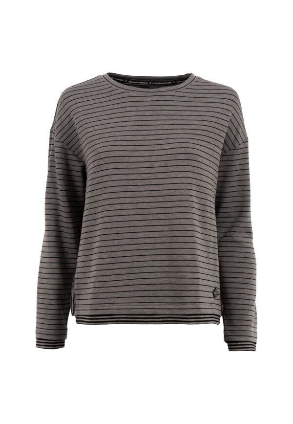 Soquesto Sweatshirt Lulu grau melange