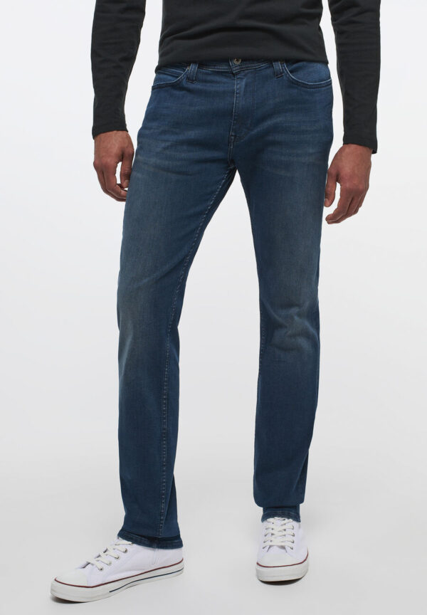 Mustang Vegas Jeans Slim Fit ink blue used extra lang