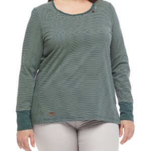 Ragwear Langarmshirt Malina Plus dark green