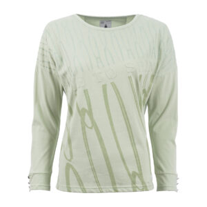 Soquesto Langarmshirt Medine soft green