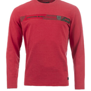 Questo Langarmshirt Finnegan chilli red