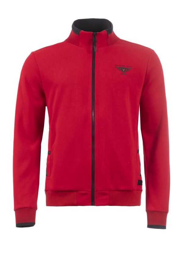 Questo Sweatjacke Fido chilli red