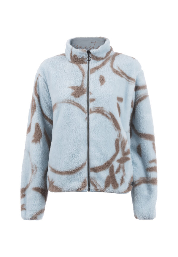 Soquesto Fleecejacke Millie pastel sky