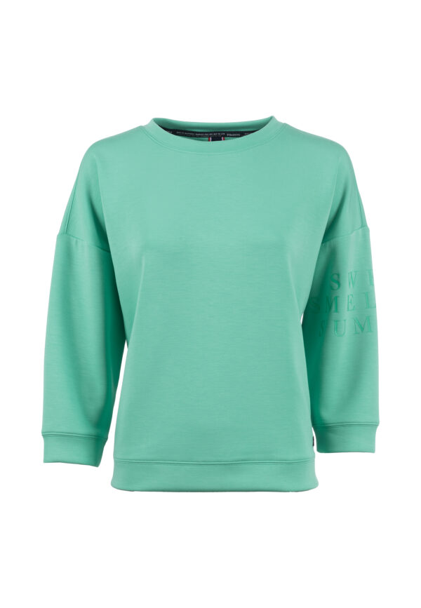 Soquesto Sweatshirt 3/4 Nalani jade green