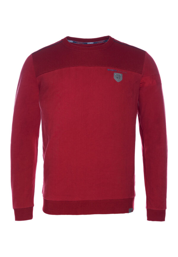 Questo Sweatshirt Eduard ruby