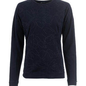 Soquesto Langarmshirt Mona navy