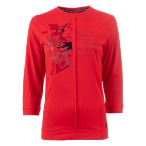 Soquesto Shirt 3/4 NannetteSOQ true red