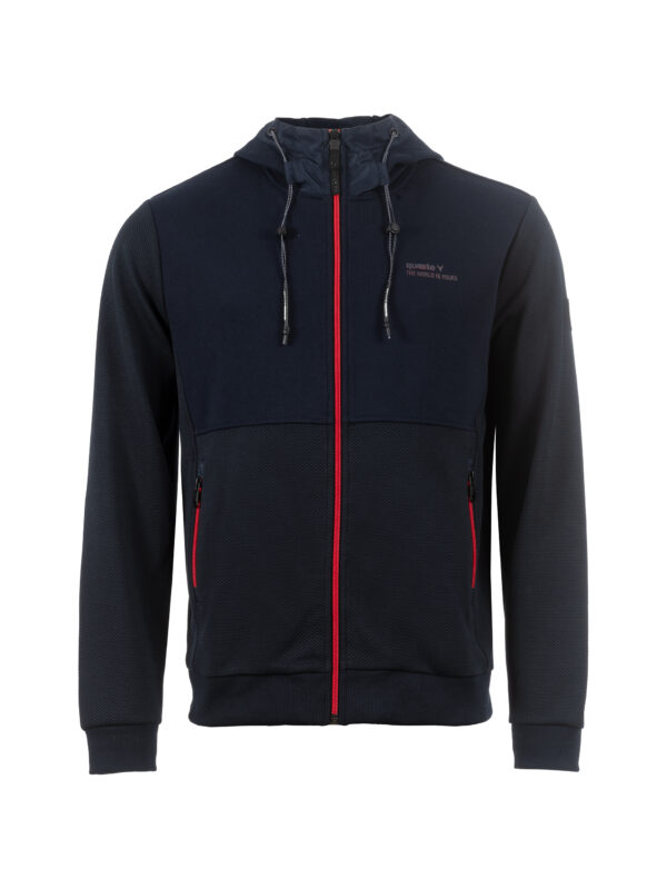 Questo Sweatjacke GismoQU nautical blue