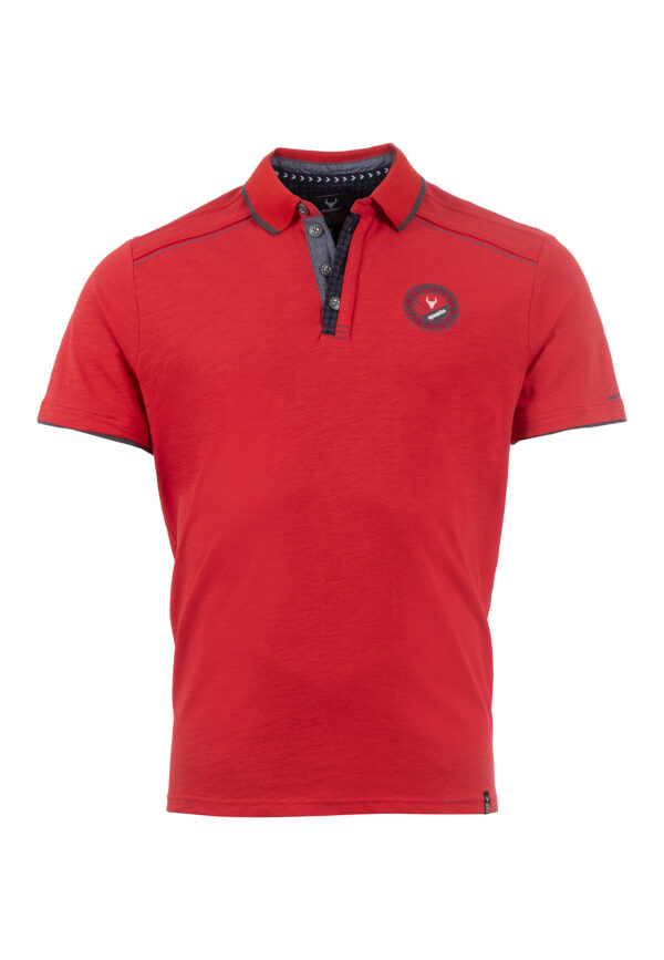 Questo Poloshirt Gustaaf cayenne