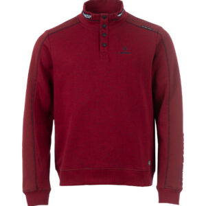 Questo Sweatshirt GuvenQU deep red