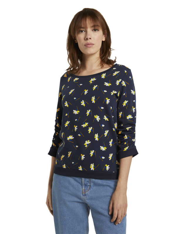 Tom Tailor Denim Pullover Flower