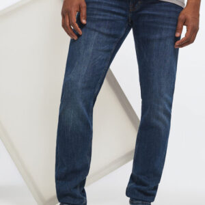 Mustang Oregon Tapered Jeans Slim Fit mid-blue extra lang